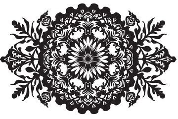 Elegant Mandala Laser-Cut Silhouette Bundle