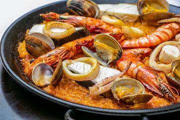 seafood paella
