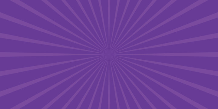 Dynamic purple sunburst design radiating from a central point featuring linear rays suitable for various design uses and marketing materials.