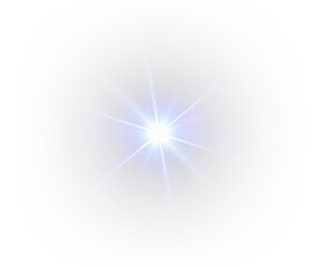 Sparkle, sun, abstract, luxury, blue light PNG glow. This transparent PNG Overlay with starburst...