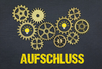 Aufschluss	
