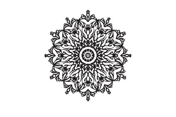 Elegant Mandala Laser-Cut Silhouette Bundle