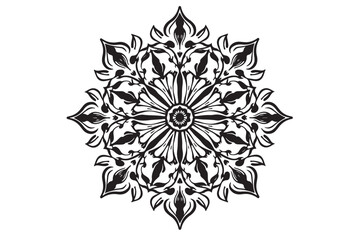 Elegant Mandala Laser-Cut Silhouette Bundle