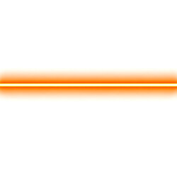 Electric Orange Glowing Line Effect for Futuristic Tech Visuals on transparent background PNG
