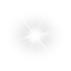 Beam, star, bright, design, white sparkle light PNG shine and flare. White PNG Overlay adds...