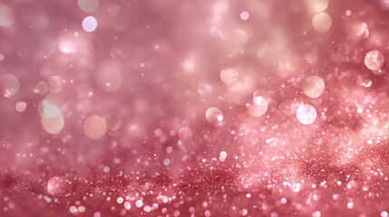 Elegant Pink Glitter Abstract Background with Soft Texture and Shine