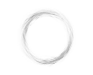 Cloud, white, grey, particle, background shape with circular PNG design. Swirling smoke PNG Overlay on transparent surface ideal for fantasy, artistic or tech visuals.