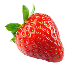 Close-up of a single, fresh strawberry (16)