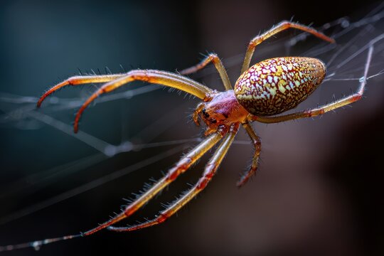 elongated spider