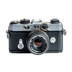Vintage SLR camera, front view (6)