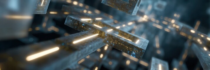 Futuristic quantum computing processor in zero gravity environment