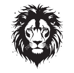 Solid Black Backdrop Pattern Art Creation

