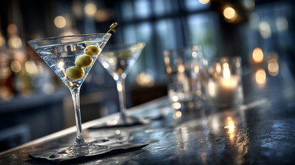 Elegant Martini Night
