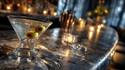 Elegant Martini Setting