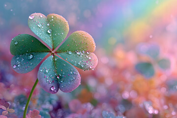 Dewy Clover in Pastel Light