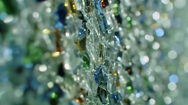 Textured glass wall - Powered by Adobe