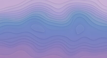 Seamless blue wave pattern with ocean-inspired curves and decorative summer design