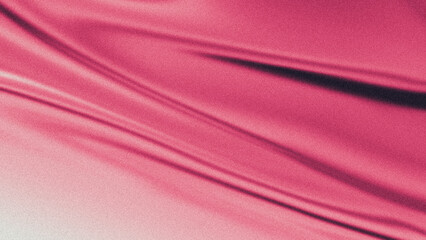 Grainy Clothing Luxurious pink silk fabric with elegant draping and subtle shadows background