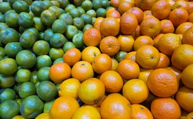 pile of orange and tangerine