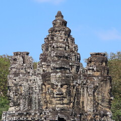 Ancient ruins in Angkor Wat, Cambodia