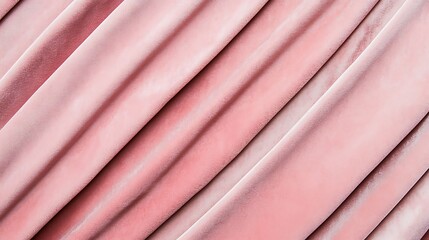 Soft Pink and Red Silk Fabric Background with Smooth Texture