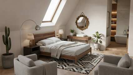 luxury hotel room