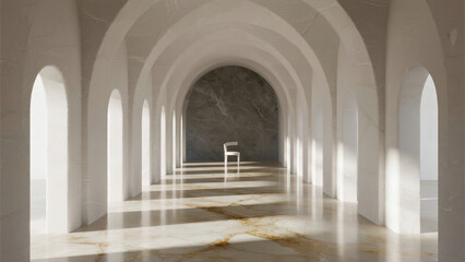 Fototapeta premium arches of the church