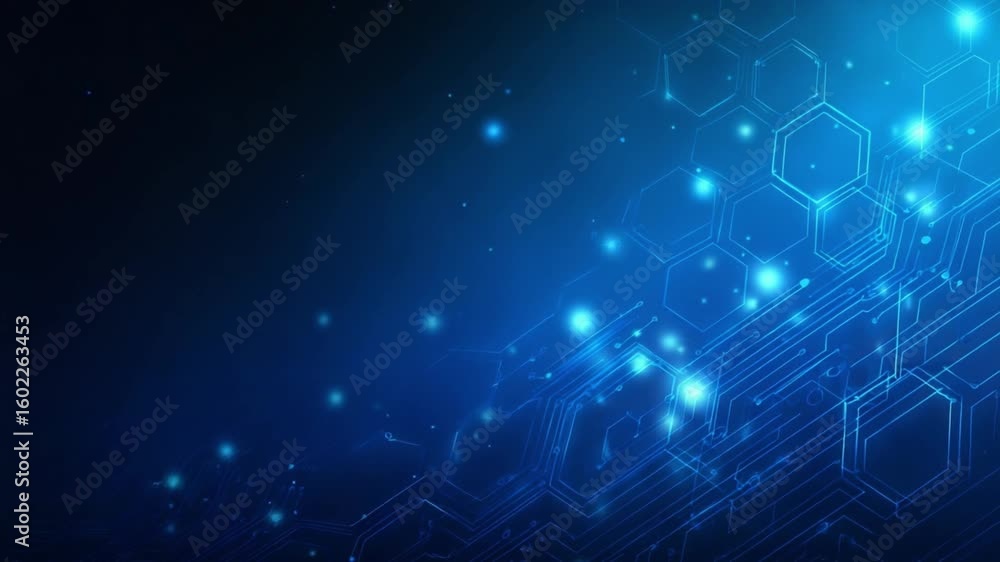 Poster abstract digital technology background: a vivid and captivating digital representation of a technolo