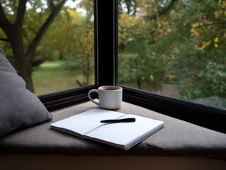 Writing inspiration cozy corner writing setup indoor natural light creative space