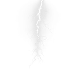 Lightning, electric, thunder, storm, overlay — powerful PNG lightning strike with dramatic...