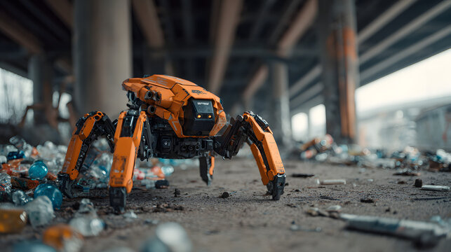 AI Scrap Collector at Industrial Site