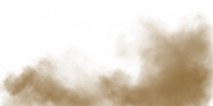 Smoke, fog, cloud, mist, smog — dramatic dark PNG smoke effect. This transparent PNG Overlay simulates fog, steam or explosion particles, ideal for background, atmosphere or cinematic fire scenes.