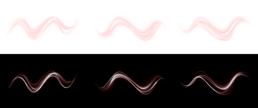Red, abstract, background, design, graphic PNG with dynamic motion lines. Red color PNG with smooth line art on transparent background. Perfect Overlay for modern vector illustration.