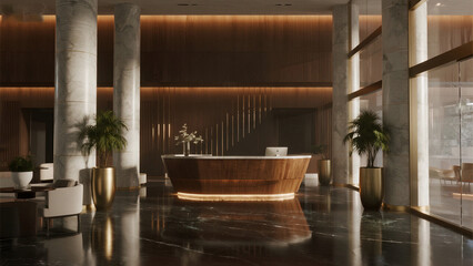 interior of a restaurant