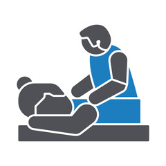 Massage Vector Icon which can easily modify or edit