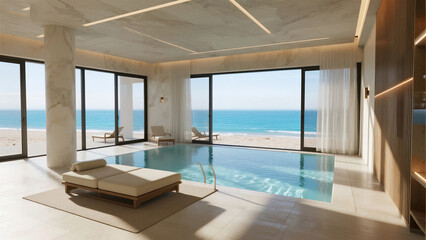 luxury swimming pool