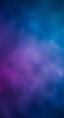 Fototapeta premium Abstract cosmic nebula background with vibrant blue and purple hues creating a dreamy atmosphere