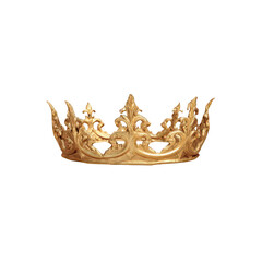 Ornate gold crown