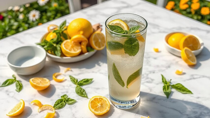 easter table setting with eggs