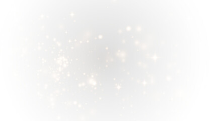 Magical gold glitter burst with sparkles and fairy dust. Transparent PNG overlay.