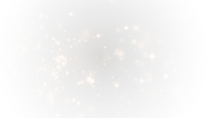 Magical gold glitter burst with sparkles and fairy dust. Transparent PNG overlay.