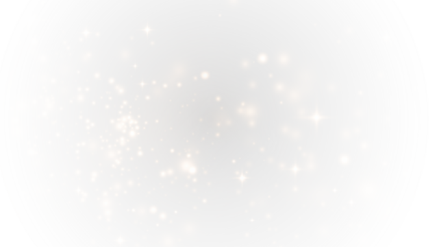 Magical gold glitter burst with sparkles and fairy dust. Transparent PNG overlay.