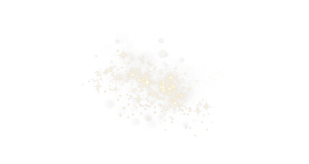 Floating magical glitter particles with golden shimmer, glow, and bokeh firefly dust.