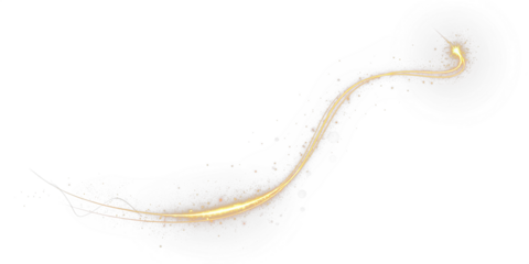 Beam, curve, dynamic, effect, flare create a bright trail PNG. Transparent PNG Overlay with glowing twist, magic sparkle and yellow shine—perfect for motion, speed, or modern energy designs.