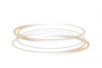 Gold, swirling, magic, ring, light shimmer in this glowing PNG. Magical energy swirl PNG Overlay with transparent trail effect—perfect for sparkle, orbit, or fantasy ring design.