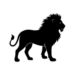 vector illustration of a lion