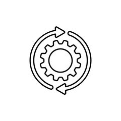 Icon a development, isolated against a clean background.
