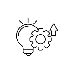 Icon a evolution, isolated against a clean background.
