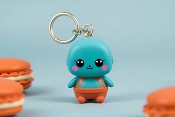 Key chain with a cute shape