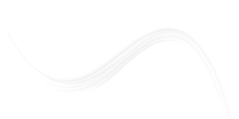 White, gradient, wave, abstract, transparent line adds airy elegance in this fluid PNG. A glowing...